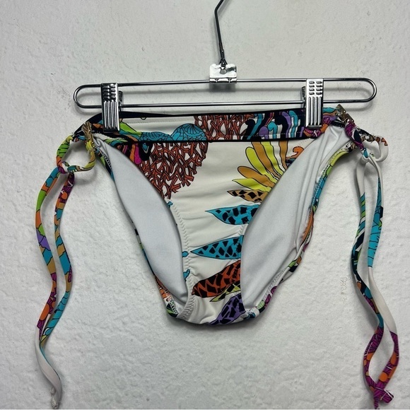Trina Turk Triangle Side Ties Lined Bikini Bottom - Picture 1 of 5